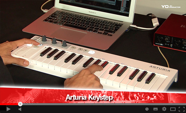 Cómo utilizar el teclado Keystep de Arturia